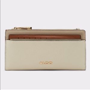 Aldo Woman's Wallet White Brown